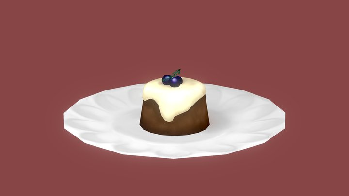 Spice cake 3D Model