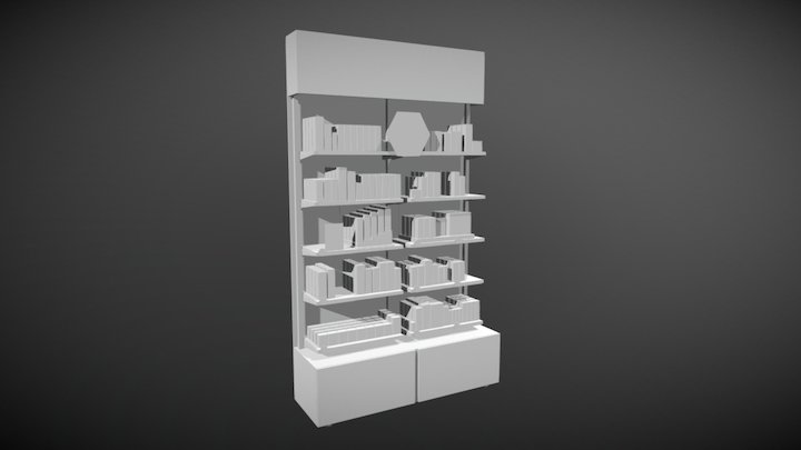 Canvas Environ Plannogram 3D Model