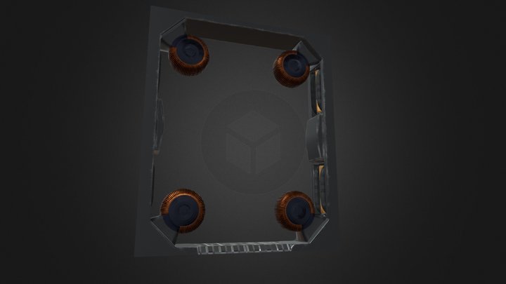 SCP Tesla Gate 3D Model