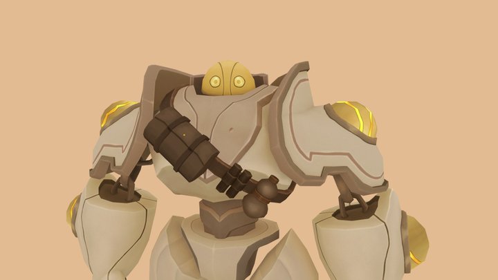 Stylized Fantasy Project ORBS - Tank 3D Model