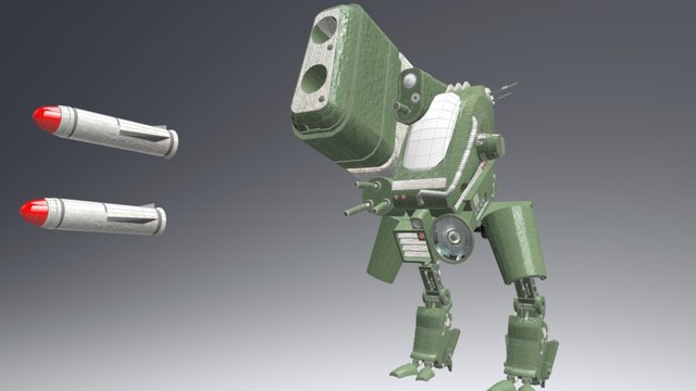 Metal Gear TX-55 3D Model