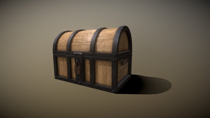 Treasure chest 3D Model