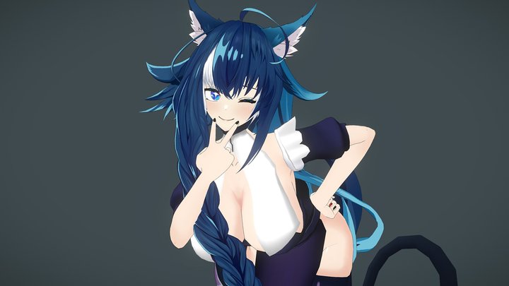 Virtual Youtuber - Roki Replica 3D Model