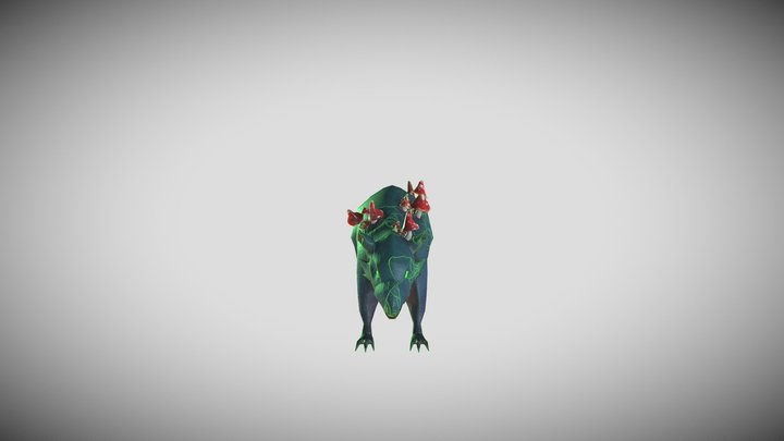 infected Rat 3D Model