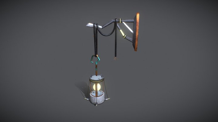 sci-fi lantern 3D Model