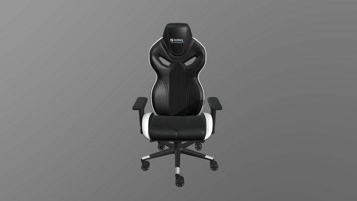 Sandberg Gaming chair 3D Model