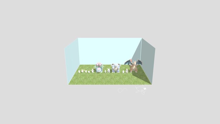pokemons 3D Model