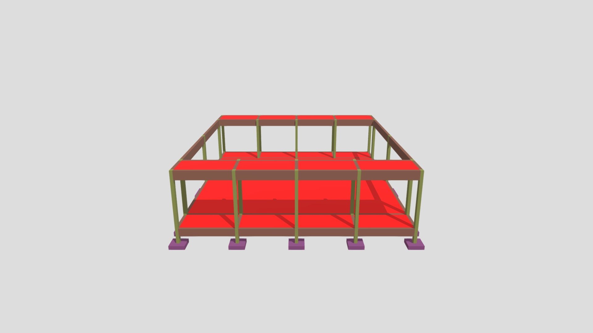 SM 10S MÓDULO B PATIO - 3D model by smprojetosestruturais ...