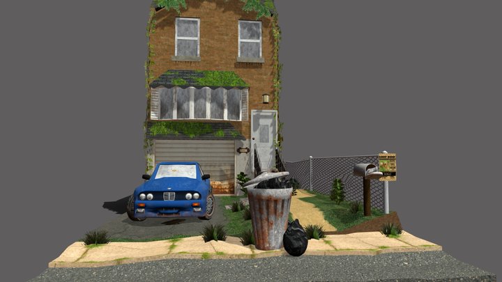 DAE Rowhomes - Philadelphia 3D Model