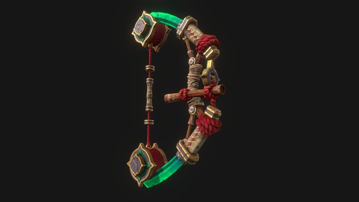 Ronin's Tanto Bow 3D Model