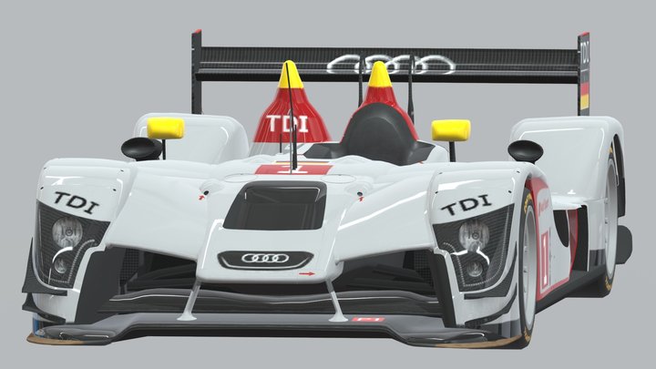 2009 Audi R15 TDI (For Vecarz!, pls take ts) 3D Model