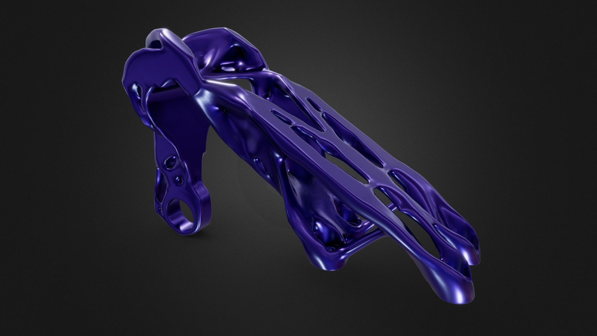 Optimized Aerospace Bracket 3D model by Arslan (arslandad) [8be698e] Sketchfab
