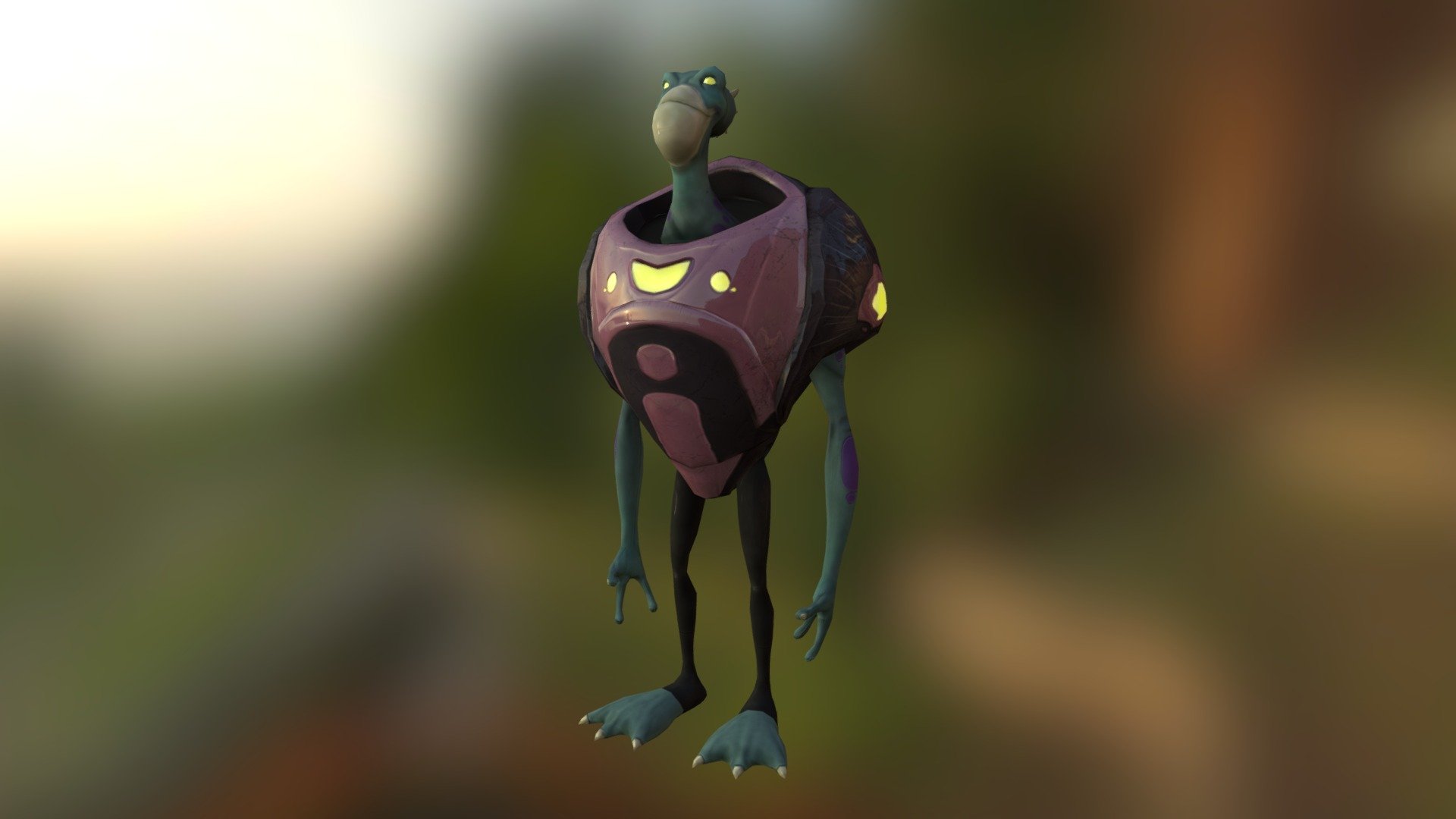 Alien T - 3D model by unikentshio87 [8be8373] - Sketchfab