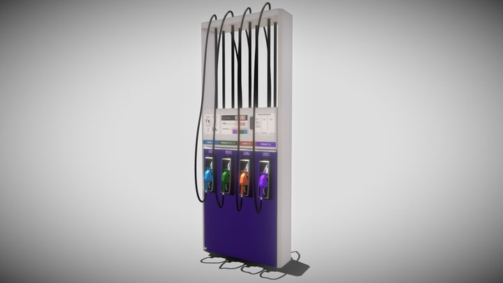 Surtidor De Combustible - Fuel Pump 3D Model