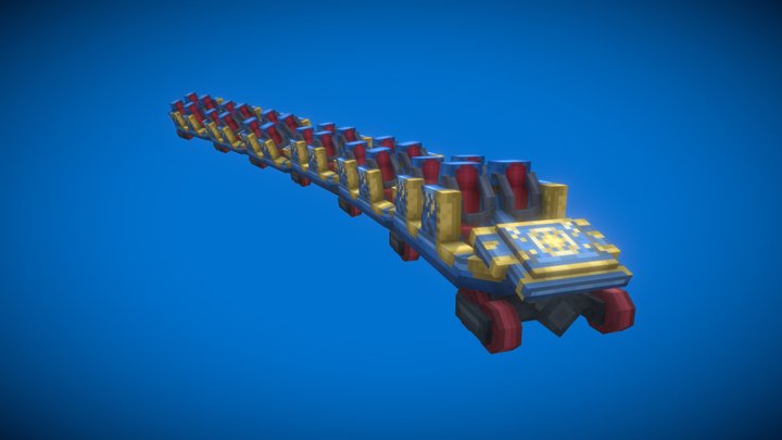 Hyperspace Mountain | Disneyland Paris 3D Model