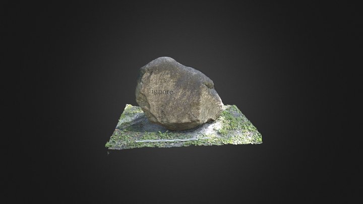 Just a Rock 3D Model