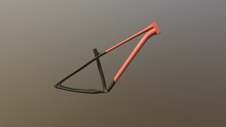Bike Frame 3D Model