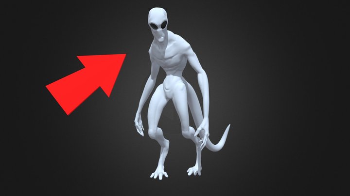 Alien 3D Model