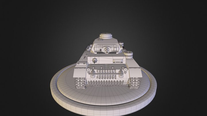 Panzer III 3D Model