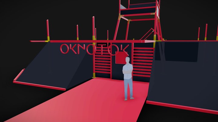OK22 Structure 3D Model