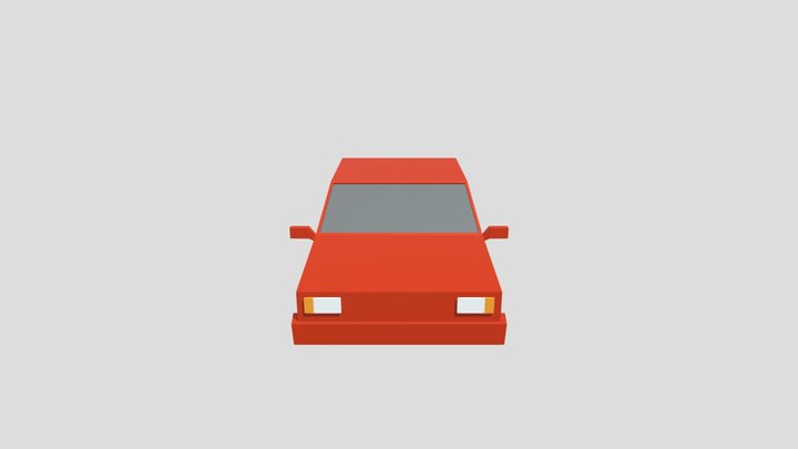 Red Car [Project 2023] 3D Model