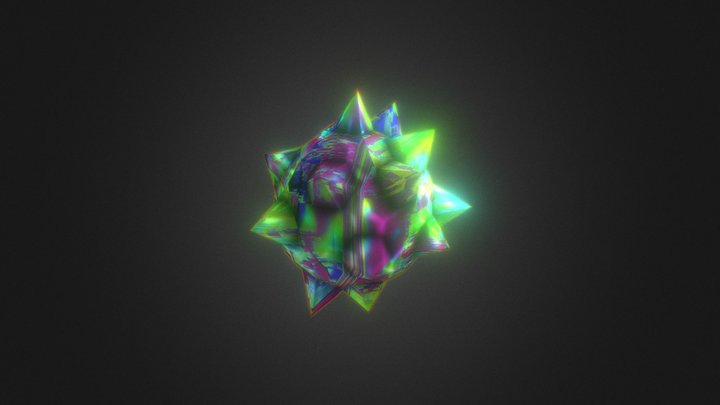 Spike-StickyBomb (Obj + Blend) 3D Model