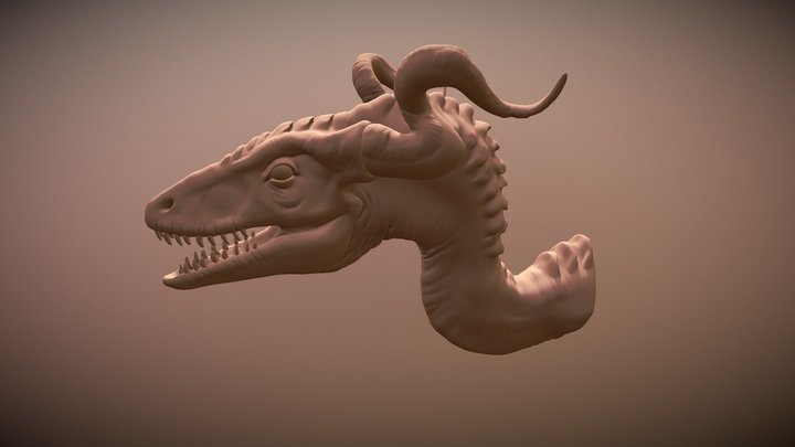 Day 26 Dragon 3D Model