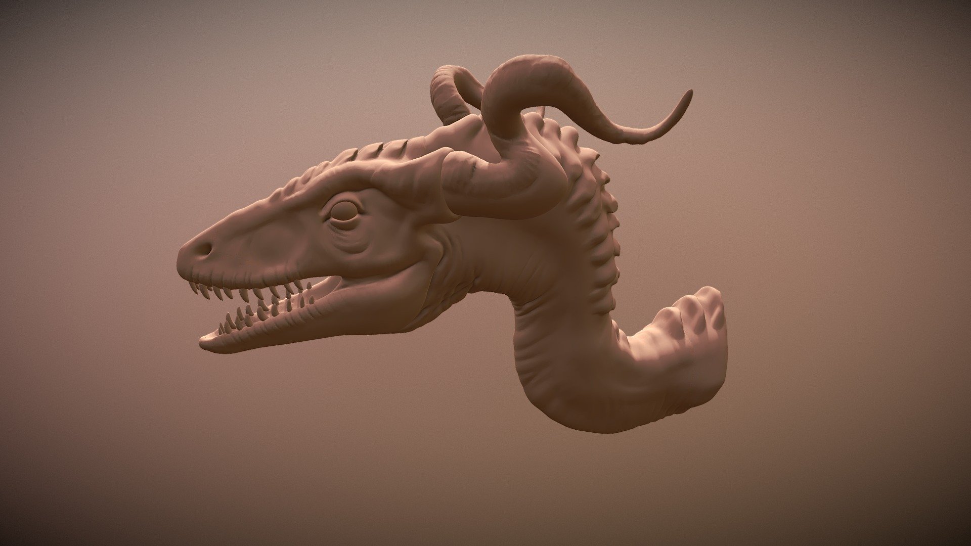 Day 26 Dragon - 3D model by schroedingerskatze [8bebb03] - Sketchfab
