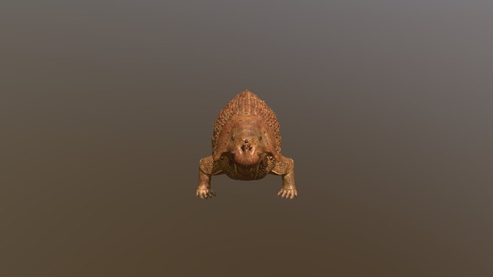 Scutosaurus Karpinskii 3D Model