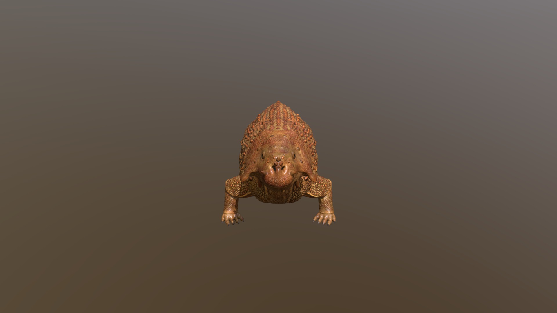 3D model Scutosaurus Karpinskii - This is a 3D model of the Scutosaurus Karpinskii. The 3D model is about a turtle with a human face.