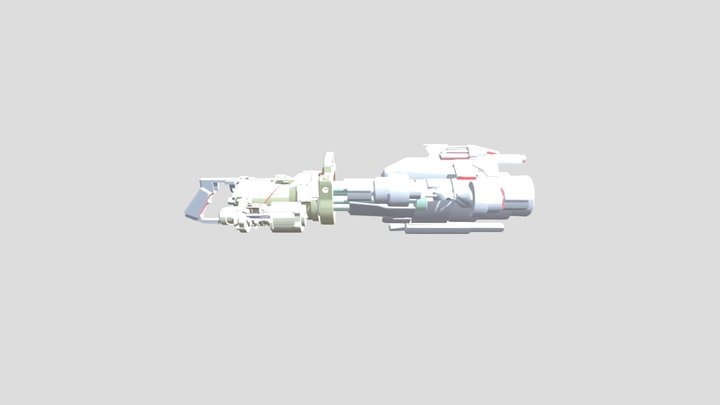 Large Cam LASERV1 3D Model