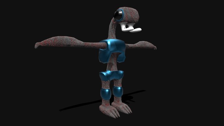 Daylin Sears, SGD 114 - Cartoon Character 3D Model