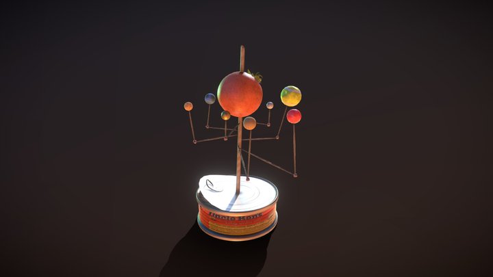 Planetarium Science Project Practice Worldskills 3D Model