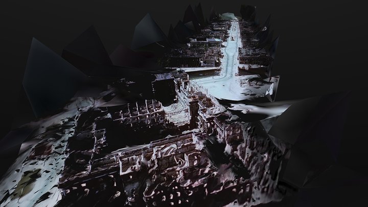 Berlin Street July 1945 (photogrammetry) – Modèle 3D gratuit STL