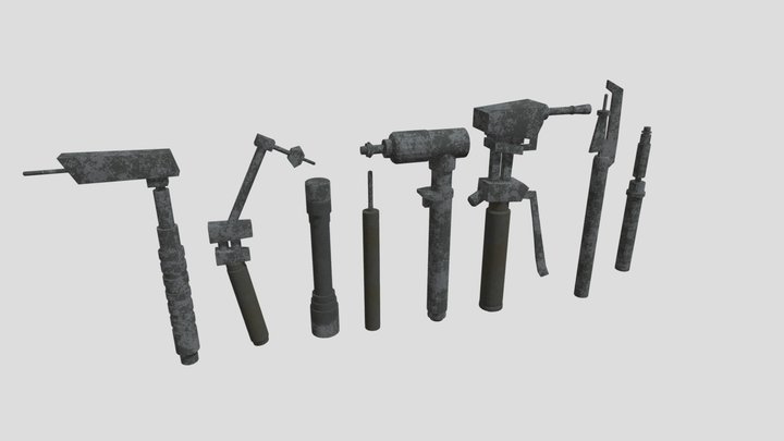 Star Wars Props 3D Model
