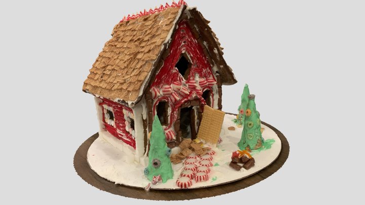 Gingerbread House 2021 3D Model