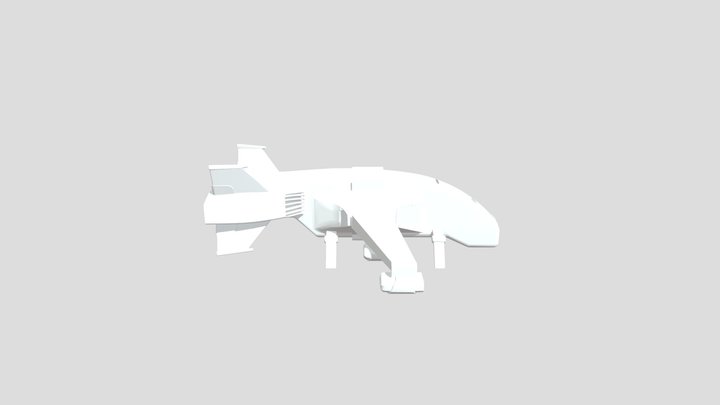 Cormorant 3D Model
