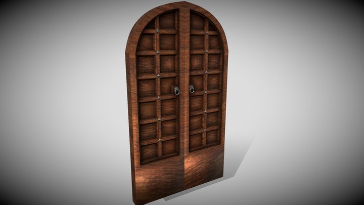 Medieval Doors 3D Model