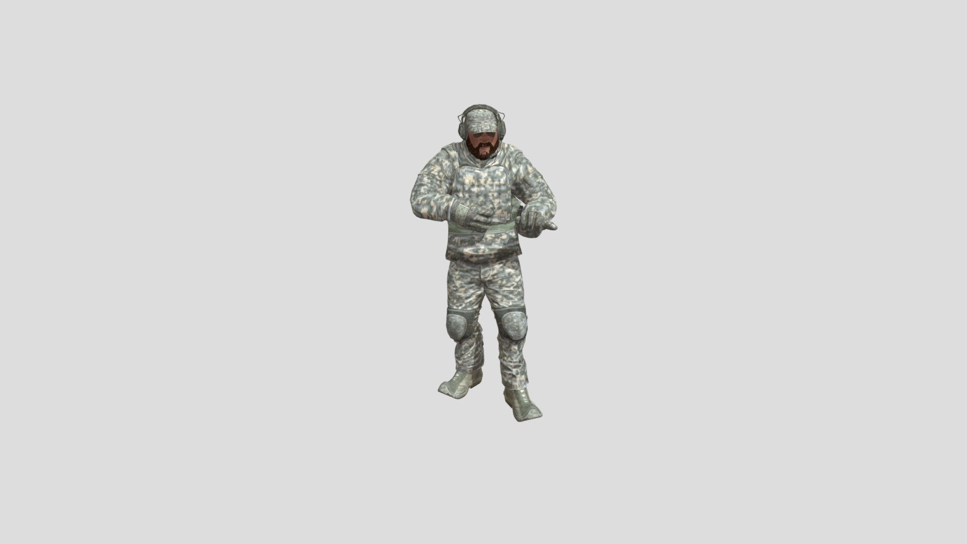 Rifle Turn And Kick