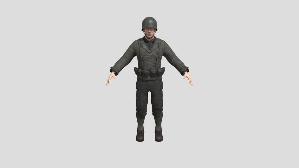 American Soldier WW2