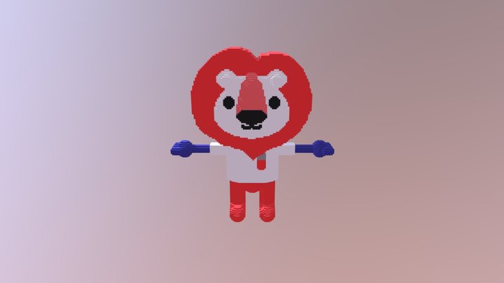 Standing Arguing 3D Model
