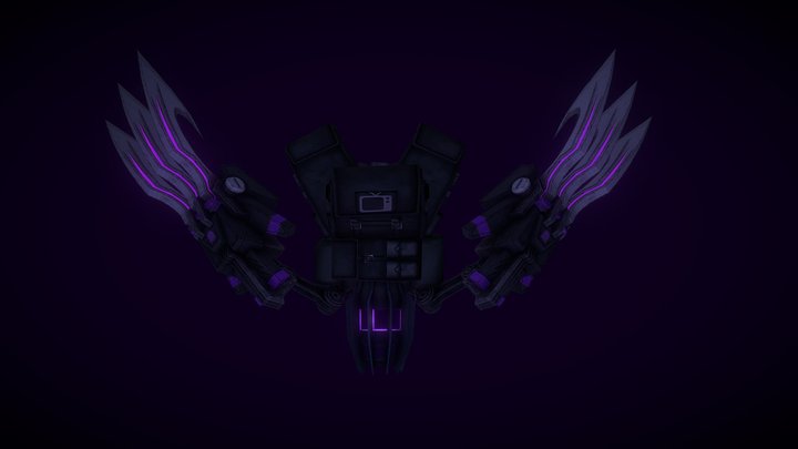 open jetpack UTTVM 3D Model