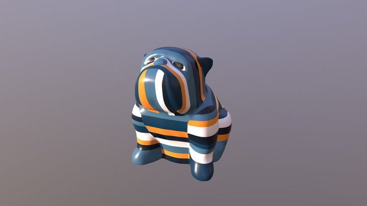 Bouledogue 3D Model