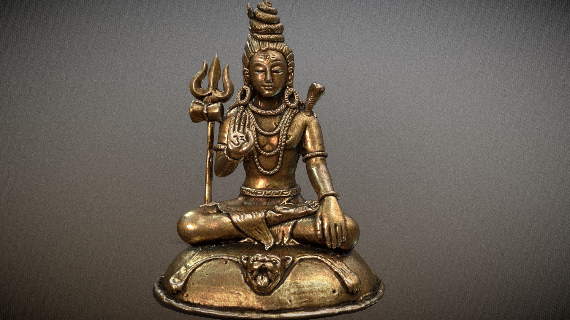 Śiva Shiva Statue Nepal Style शिव Buy Royalty Free 3d Model By Jason