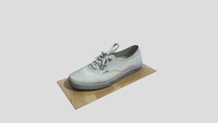 Old Vans Shoe 3D Model