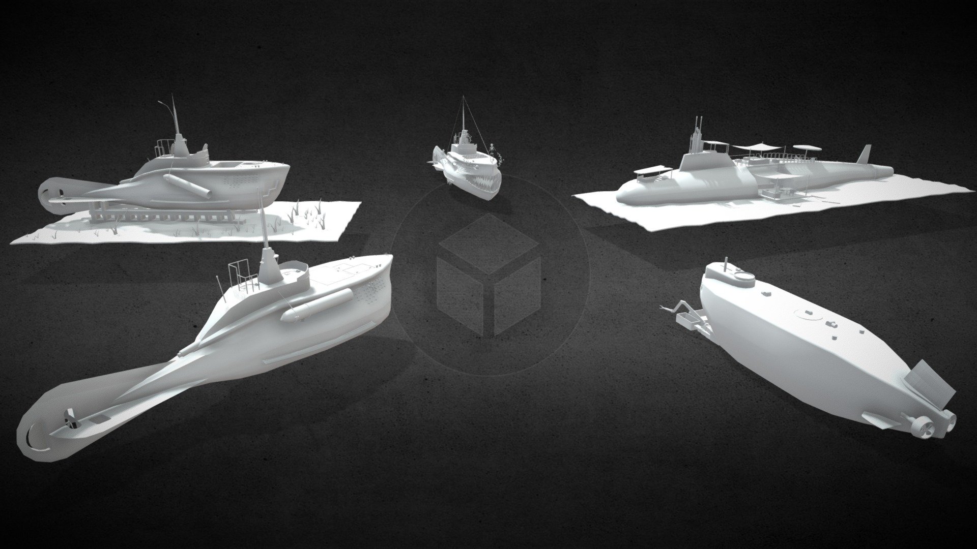 Submarines. Secondary forms HW. XYZ School. DP_4