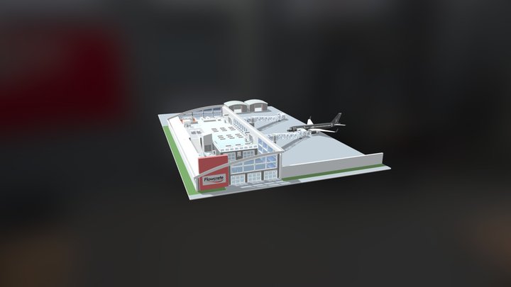 [SA] Interactive 3D Model - Airport 3D Model