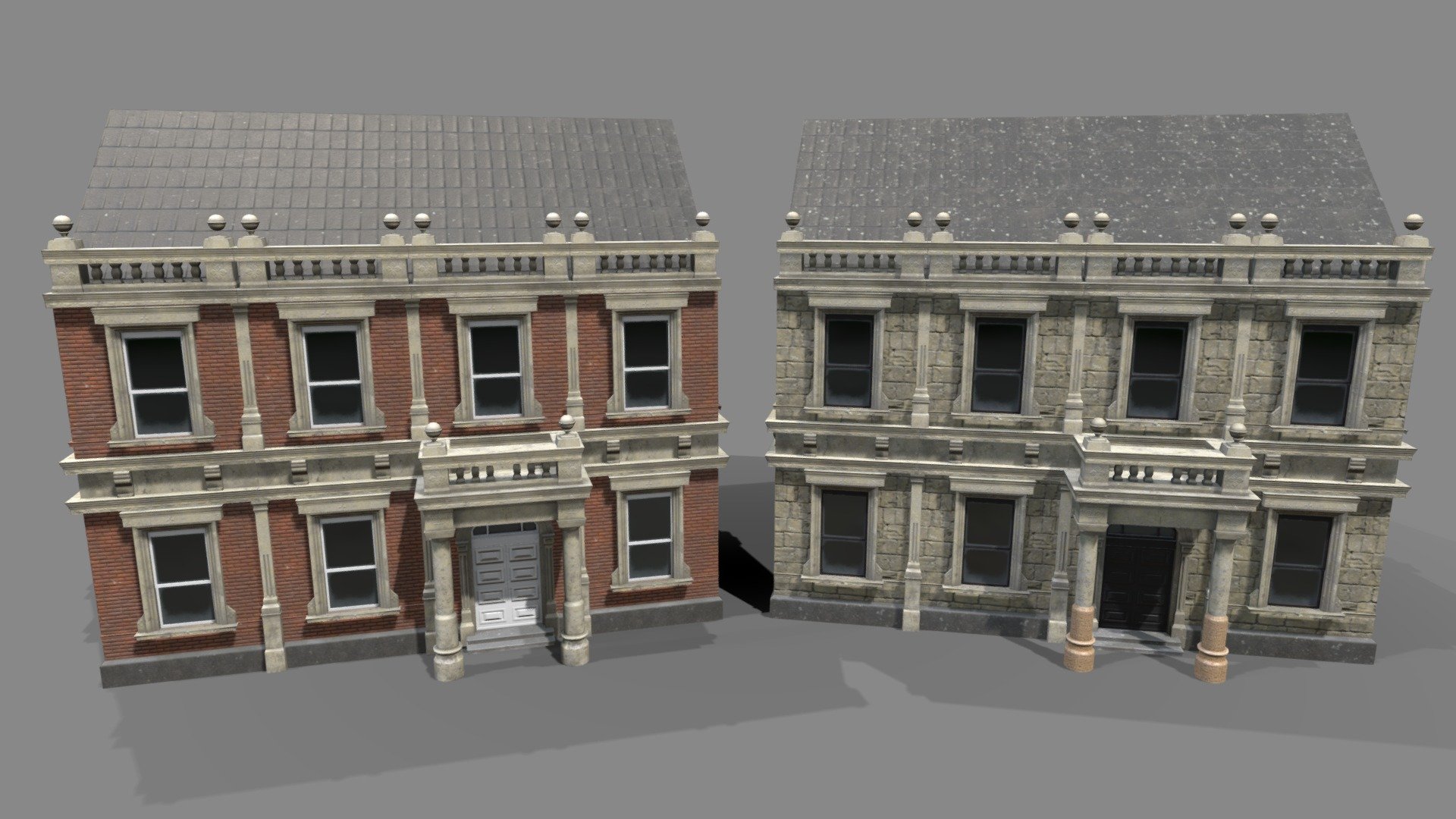 Victorian Buildings - Buy Royalty Free 3D model by pasquill [8bf742d ...