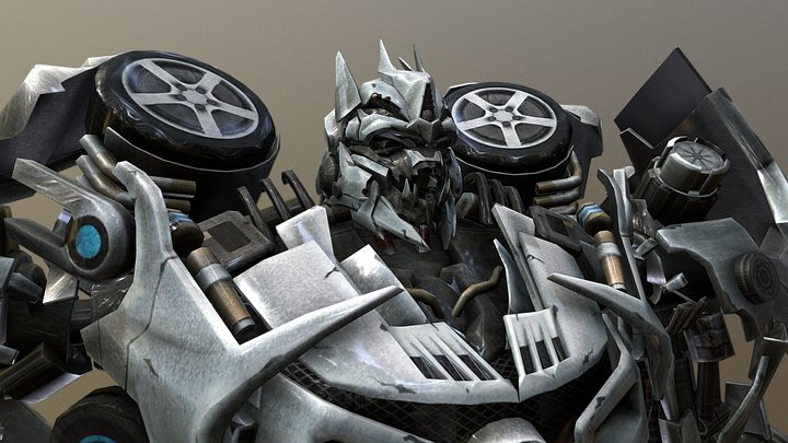 Soundwave Robot Transformers Human Alliance 3D Model