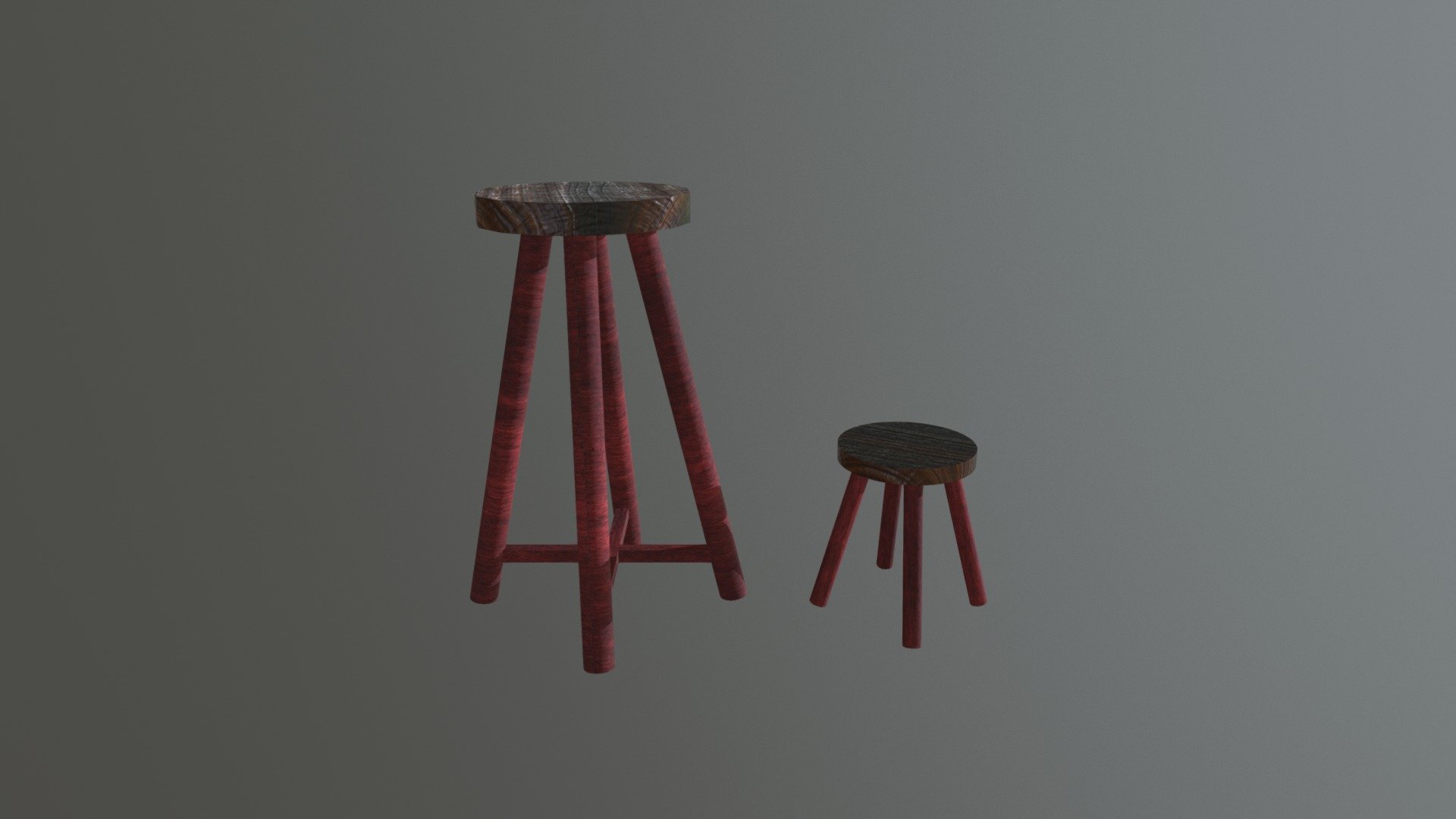 stools - 3D model by Christel Mulder (@swekjes) [8bf80ce] - Sketchfab